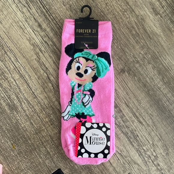 Disney Minnie Mouse Socks - Picture 1 of 1